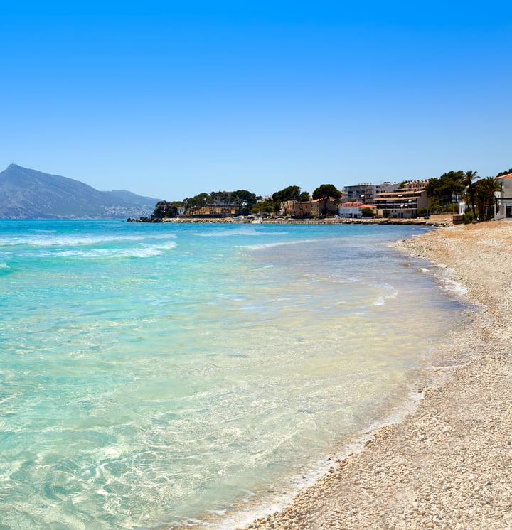 Its crystal-clear beaches, such as La Roda beach and Cap Negret beach, are perfect for those looking for a peaceful setting.